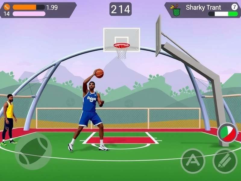 Indian Hoop Masters gameplay screenshot